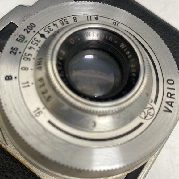 Wirgin Edina Germany Camera 35MM 43MM Len 1:3.5 Vario - Picture 16 of 16